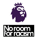 US$7.00 23/24 premier league badge(new) & no room for racism +$7.00