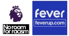 US$6.00 24/25 Premier League Badge & Fever Sponsor（white） +$6.00